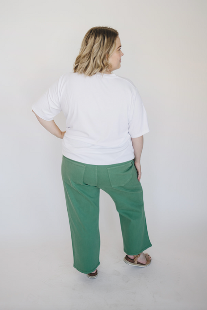 Phoebe Cropped Wide Leg