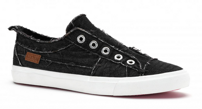 Corkys Babalu Black Slip On Sneakers