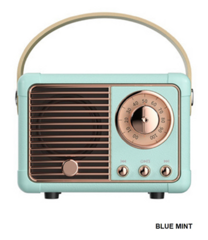 Retro Mini Wireless Bluetooth Speaker