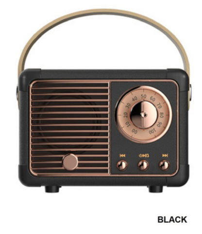 Retro Mini Wireless Bluetooth Speaker