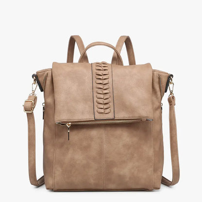 Vivian Distressed Convertible Backpack