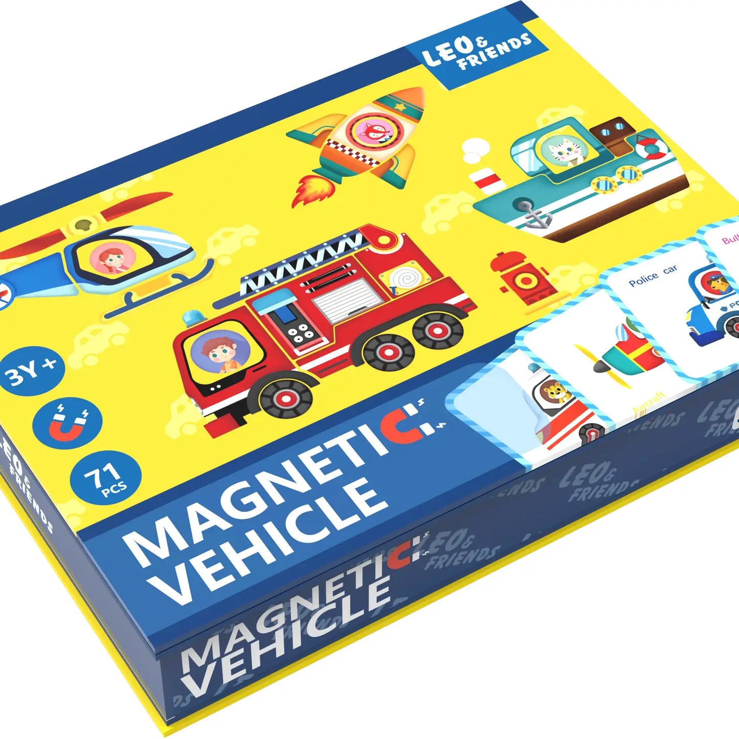 Leo & Friends Transportation Playset