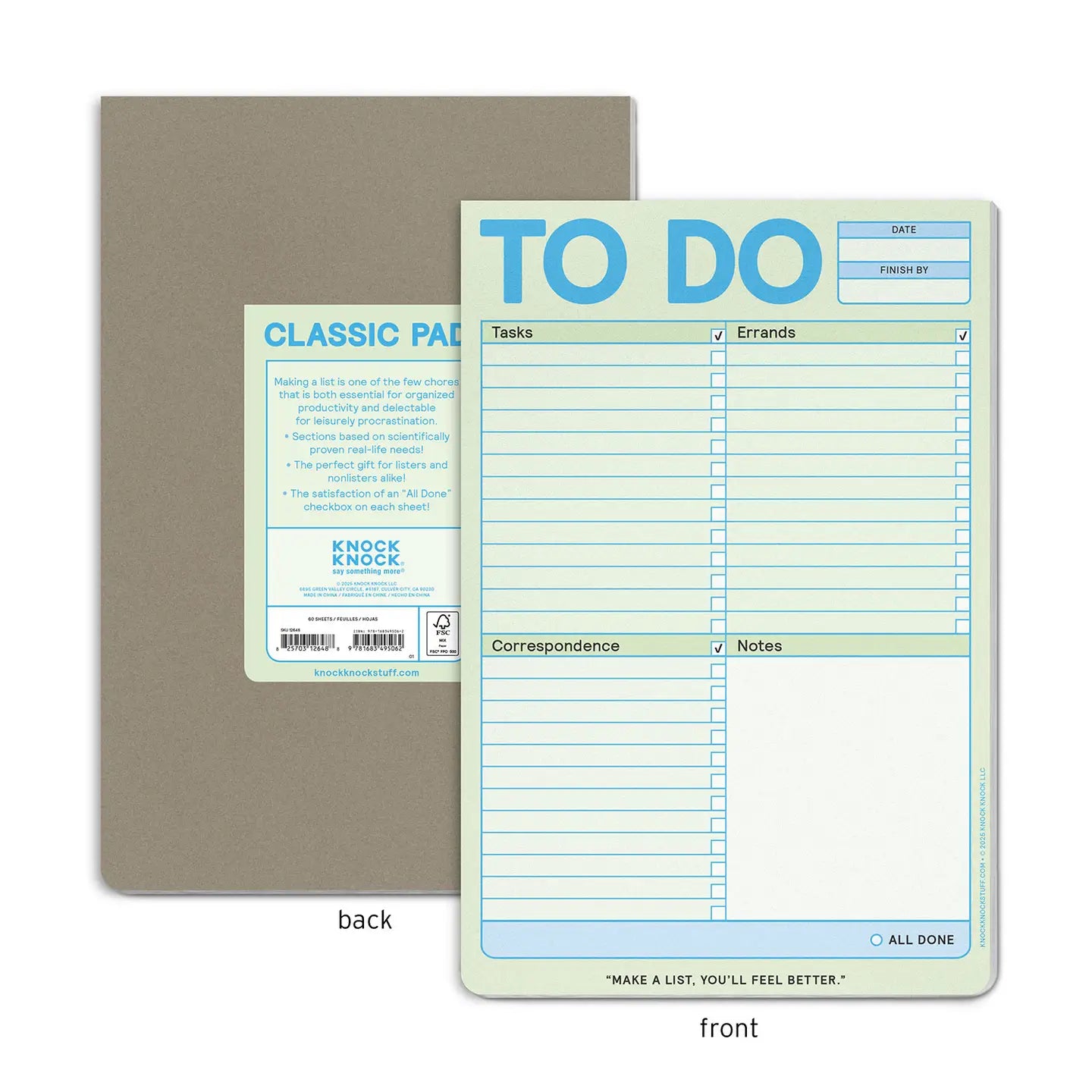 To Do Pad (pastel 2)