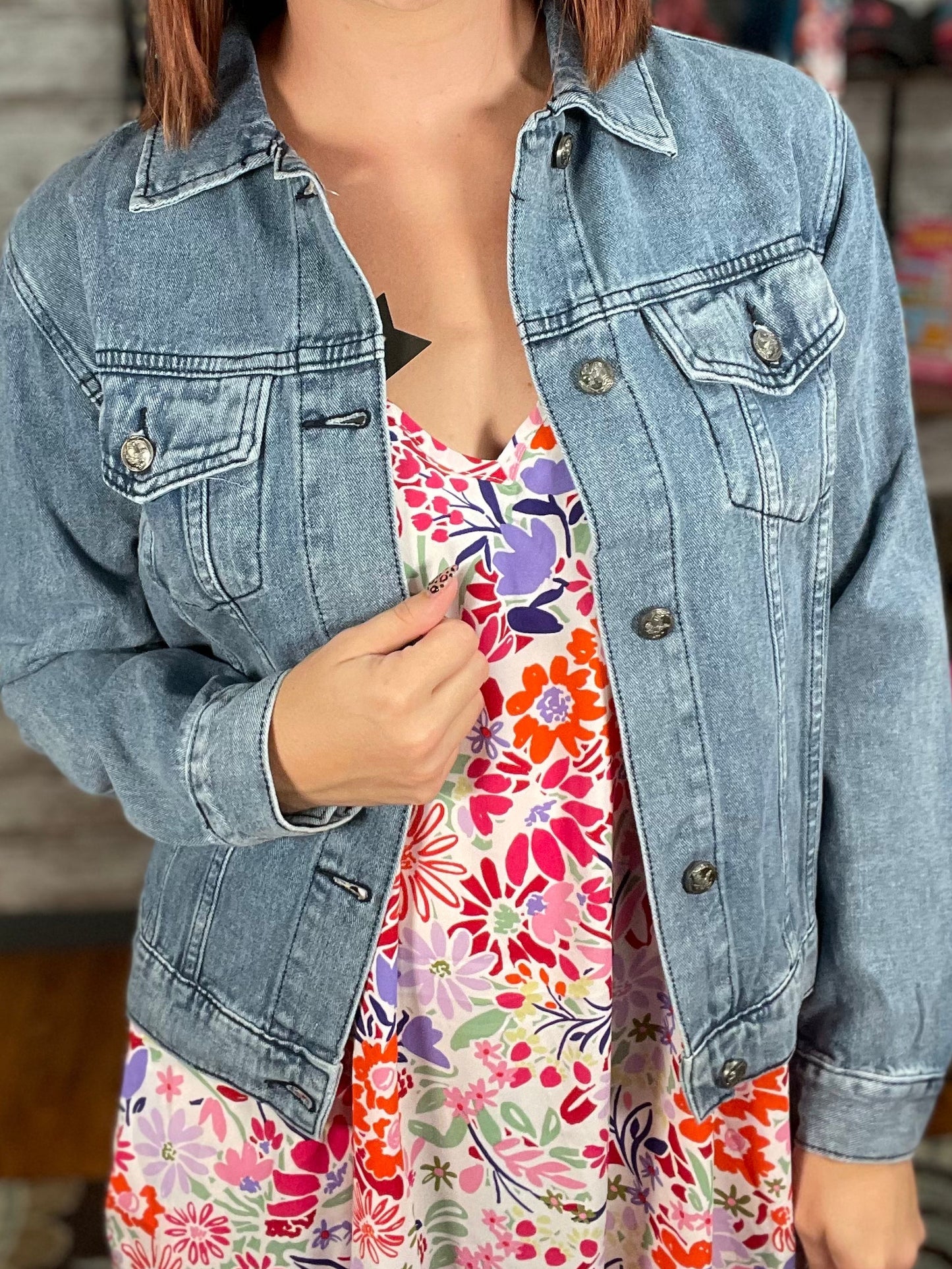 Crazy Train Daily Denim Jacket
