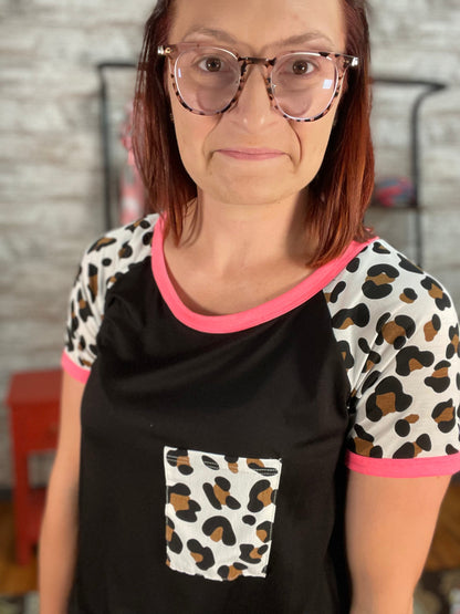 Don't Change My Mind Animal Print Top