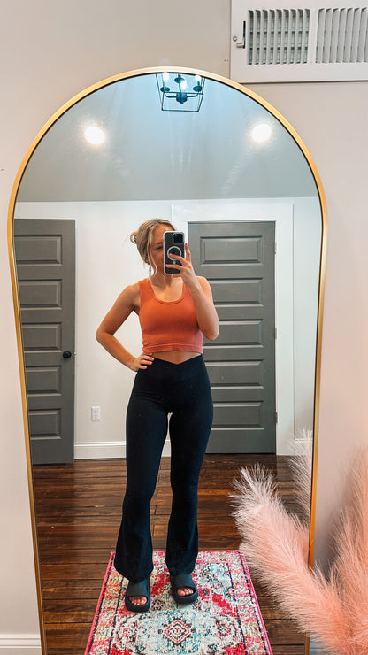 Venice Crossover Waist Yoga Pants