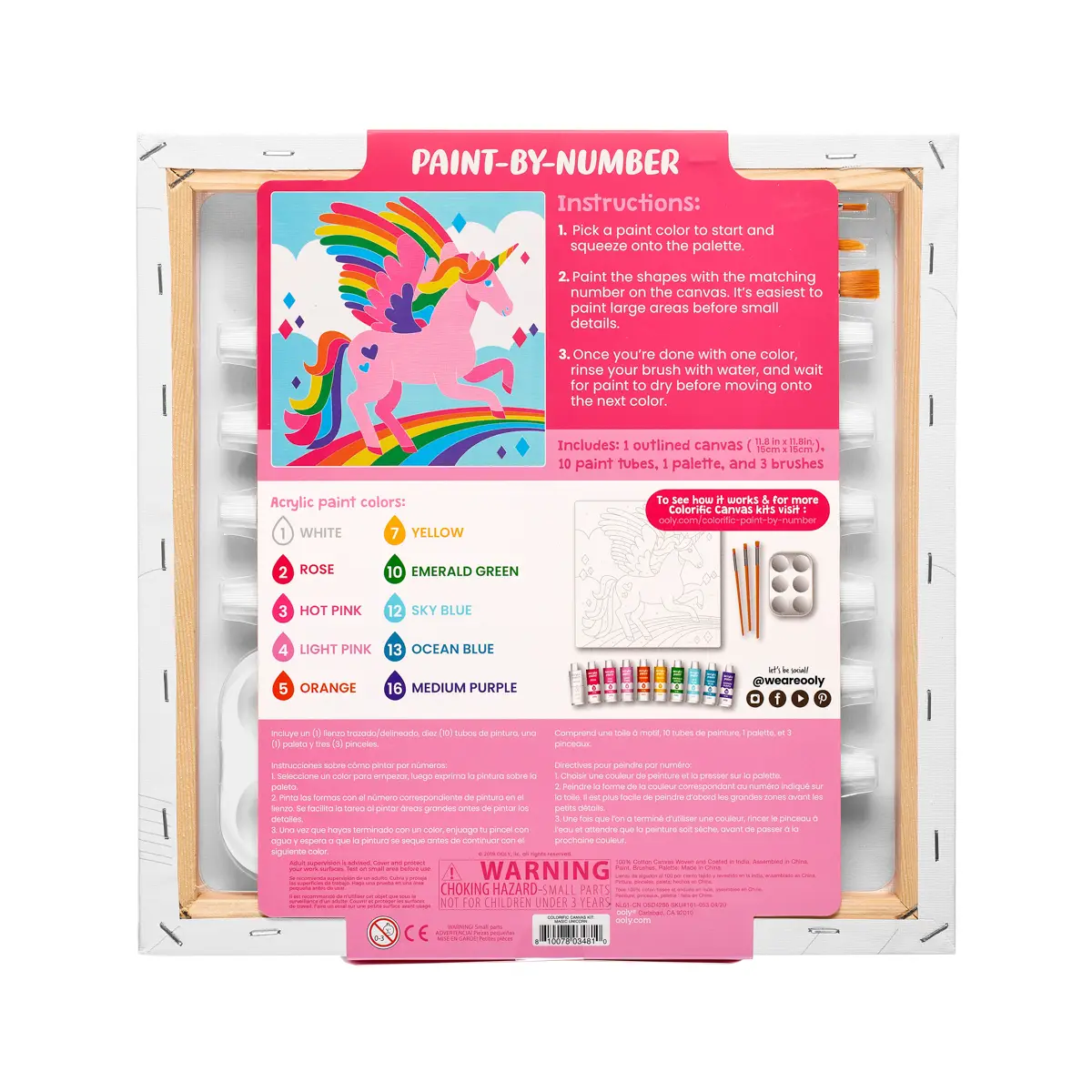 Colorific Canvas Paint By Number