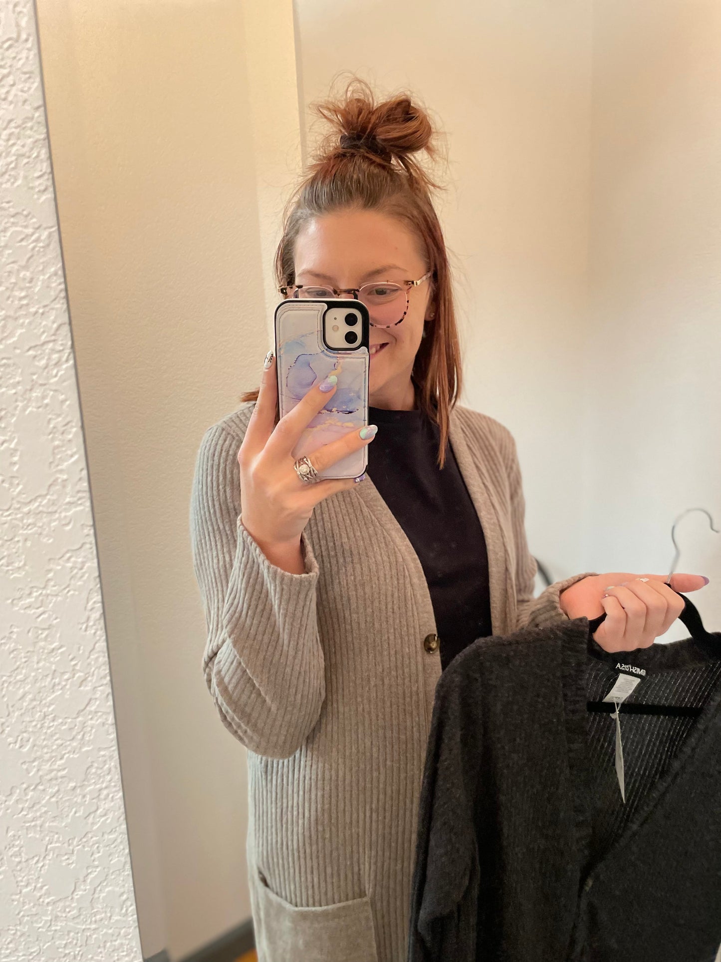 Hey Girl Hey Ribbed Pocket Cardigan