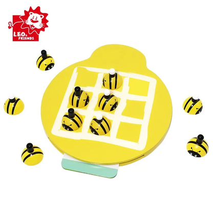 Leo & Friends Bee Memory Game – Wooden Memory Matching Game