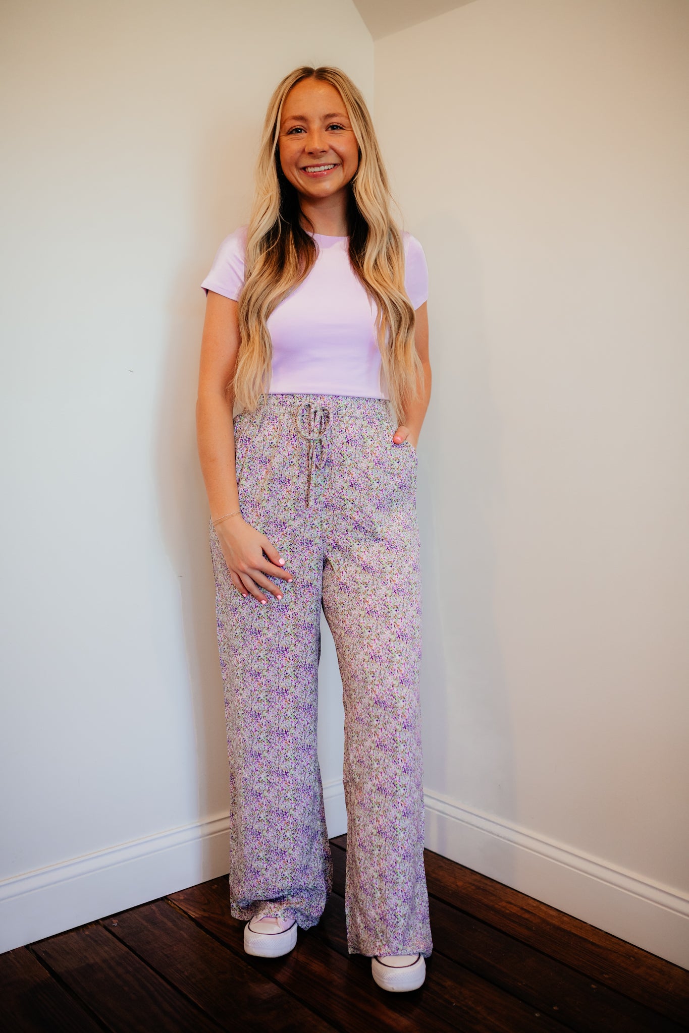 floral print palooza pants