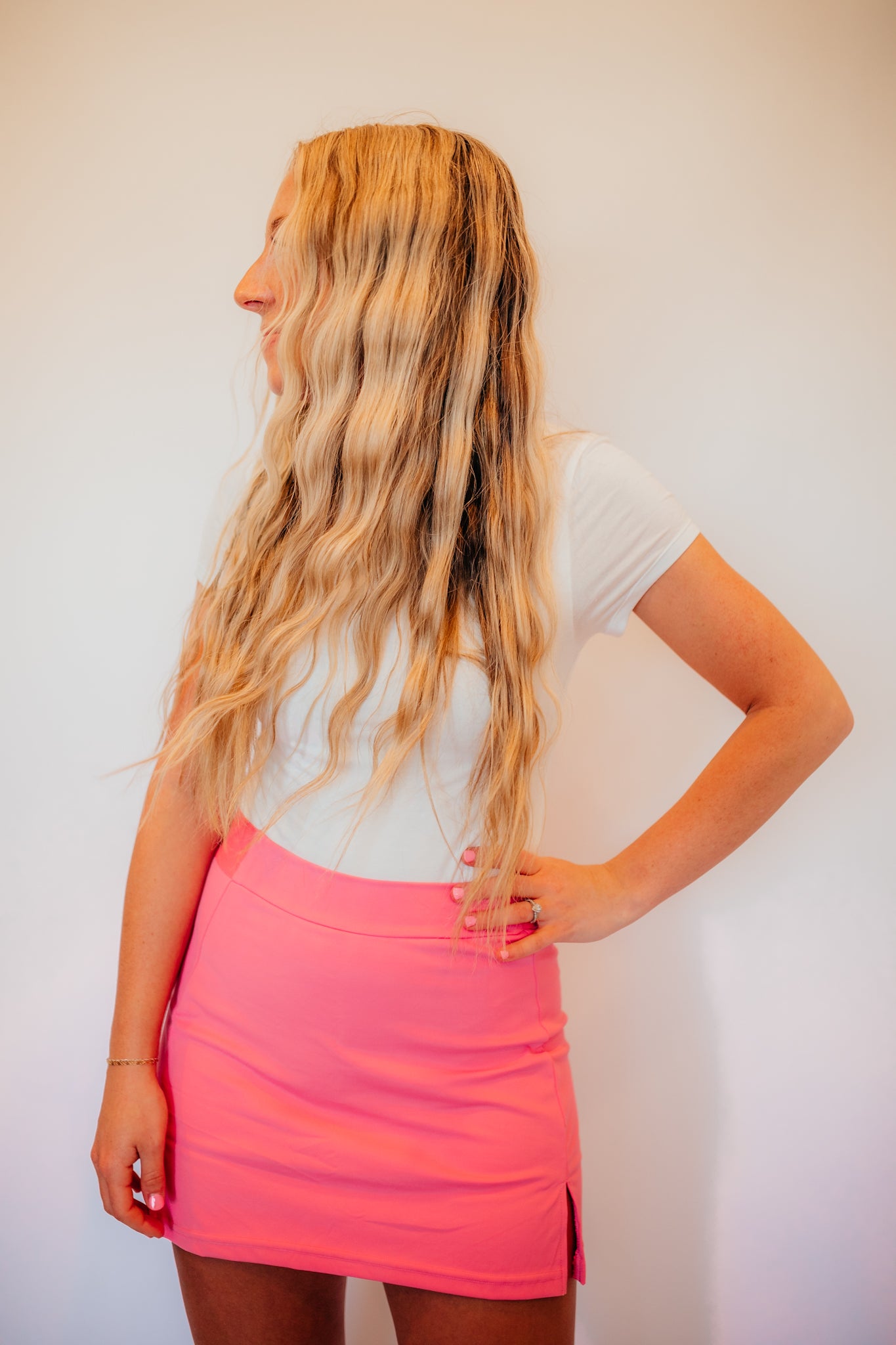 fun pink tennis skirt