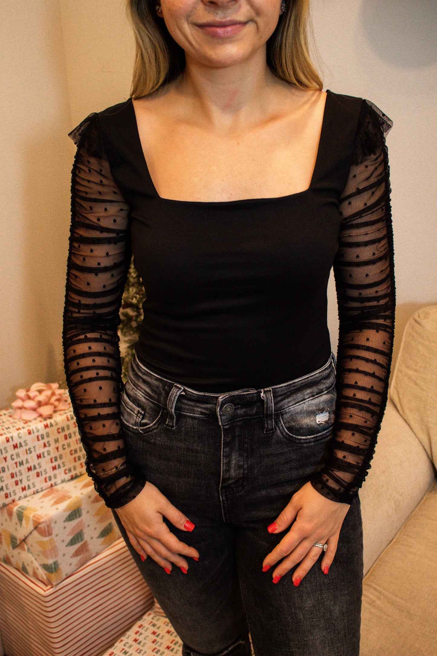fun sleeve bodysuit