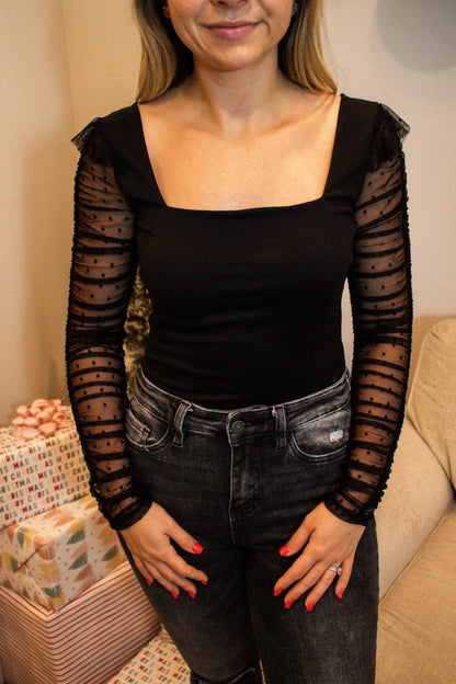 fun sleeve bodysuit
